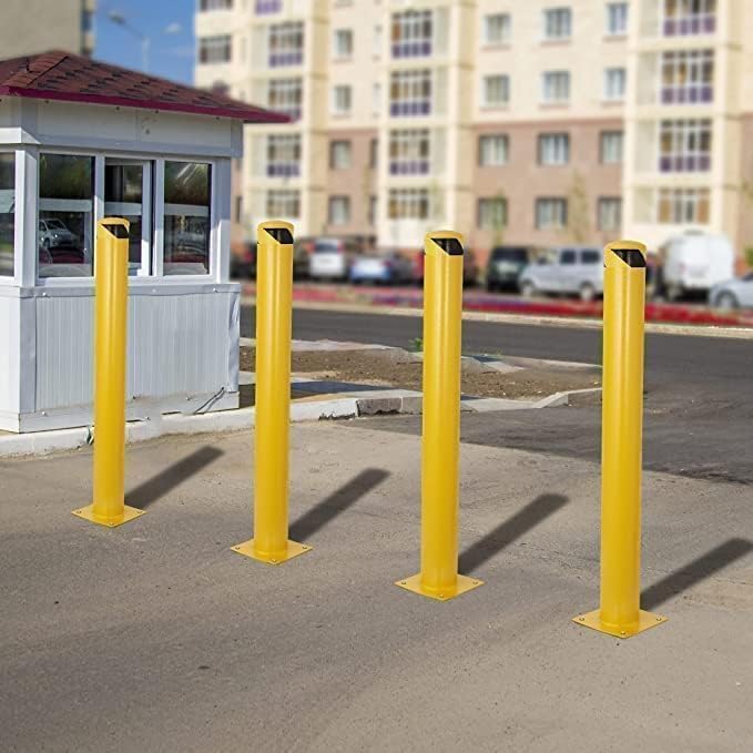 6Pcs Heavy Duty Safety Bollards (48 inch)