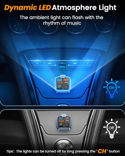 FM Transmitter in (Blue-38W)