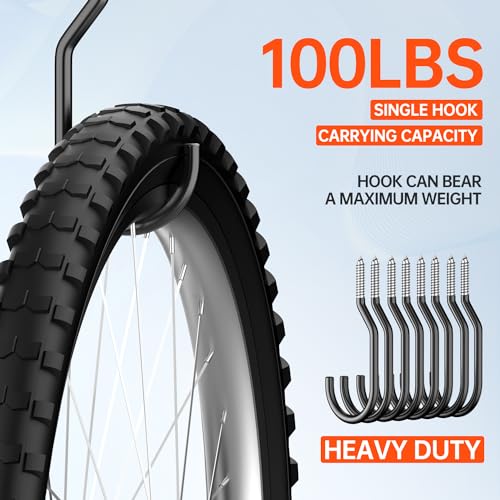 8 Pack Heavy Duty Bike Hook (8-Piece)