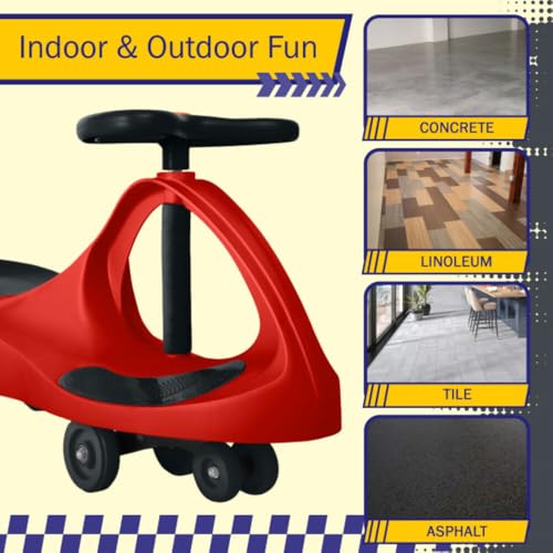 Lil’ Rider Wiggle Car (Red and Black)