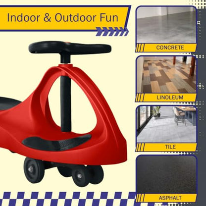 Lil’ Rider Wiggle Car (Red and Black)