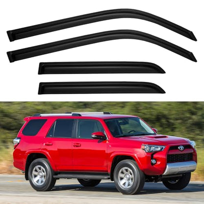 Window Visors Rain Guards for 2010 (2010-2024 toyota 4runner)