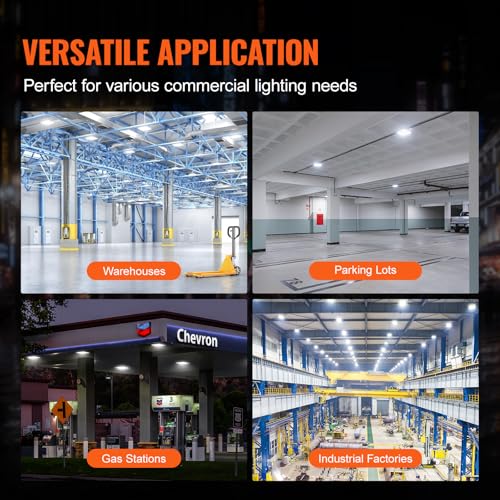 4 Pack LED Canopy Lights