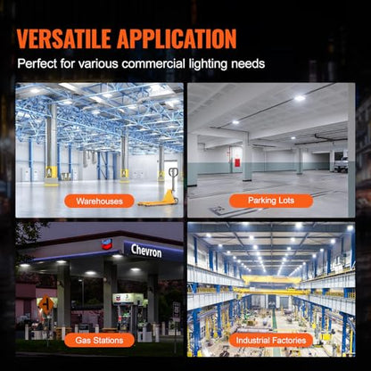 4 Pack LED Canopy Lights