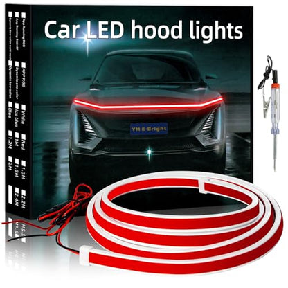 LED Hood Light Strip (Dynamic Red / 59 inches)