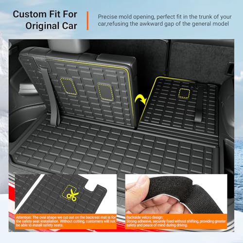 Floor Mats Cargo Mat Compatible with 2016
