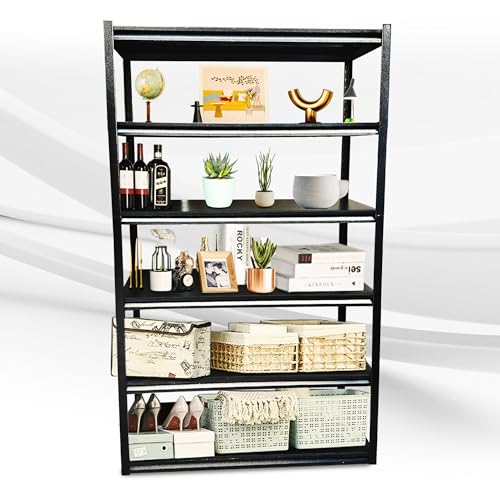 5 Tier Garage Shelf (48" W X 20" D X 78" H 6-Tier)