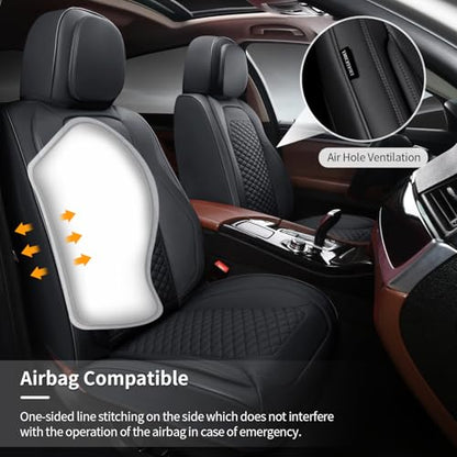 Car Seat Covers Full Set (5 Pack / Black)