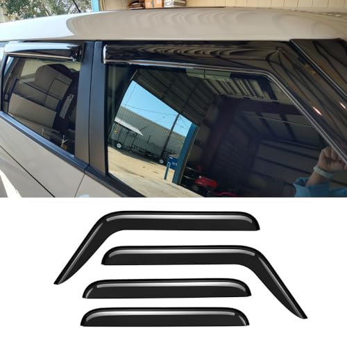 4PCS Side Window Wind Deflectors for Kia Soul 2014 (94367''SIZE)