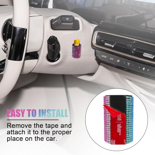 Upright Car Chapstick Holder (Rainbow)