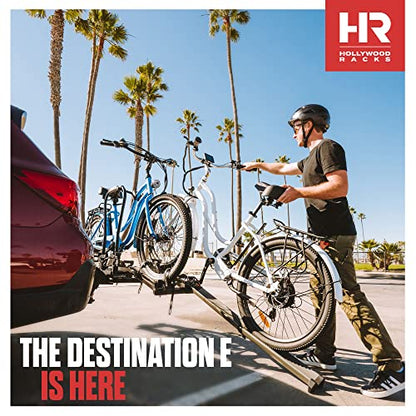 Destination E Hitch Bike Rack with Ramp for 2 Bikes (Ebikes)