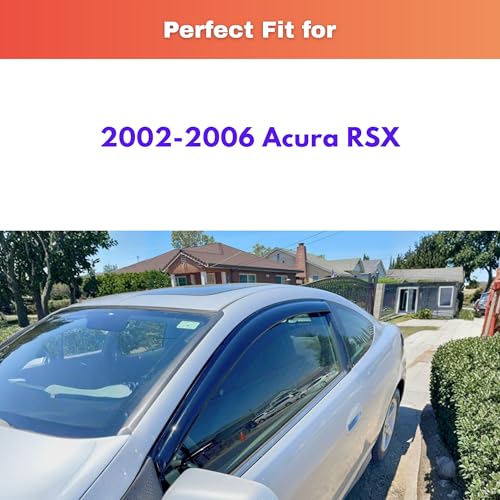 Rain Guards Fit for 2002 (2002-2006 RSX)