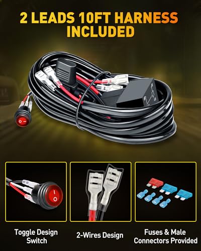 7 Inch LED Light Bar (Yellow)