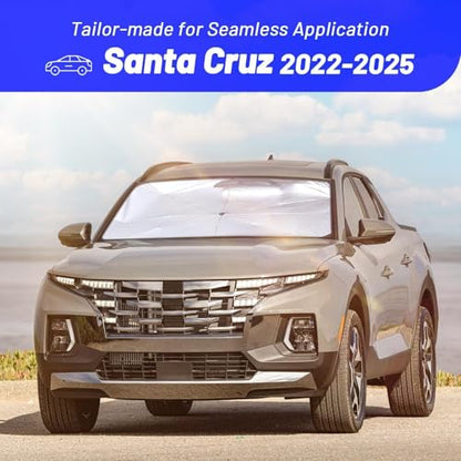Windshield Sun Shade for Hyundai Santa Cruz 2022 (for Hyundai Santa Cruz 2022-2025)