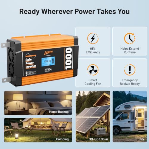1000W Pure Sine Wave Power Inverter (1000W)
