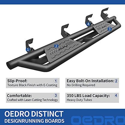 Running Boards Compatible with 2019 (Armored Pedal)