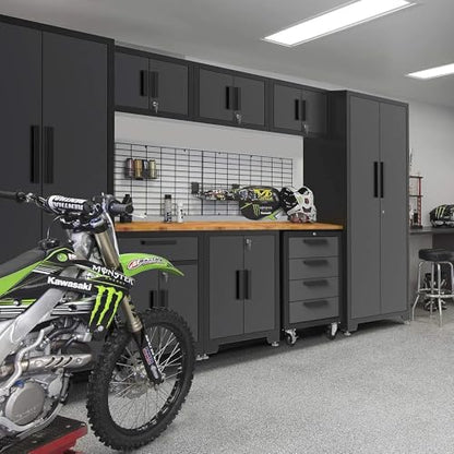 Garage Storage Cabinets System (Black/Grey)