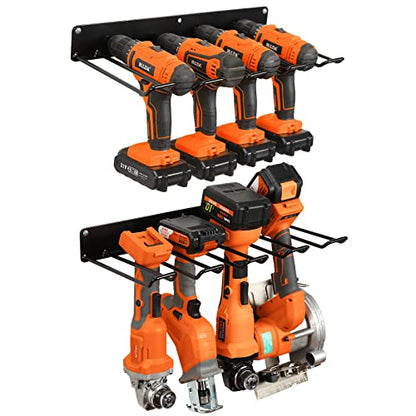 Drill Holder Wall Mount (2 rack)