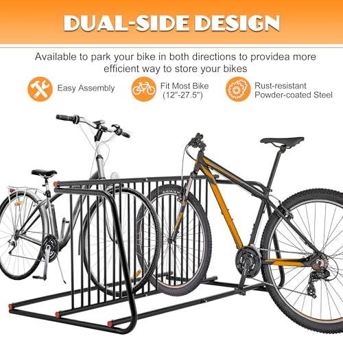 Floor Bike Rack (Black / 60")