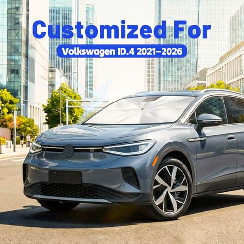 Car Windshield Sun Shade Umbrella for Volkswagen ID.4 2021 (For Volkswagen ID.4 2021-2026)
