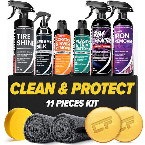 Ultimate Clean & Protect Kit (11-Piece Detailing Bundle)