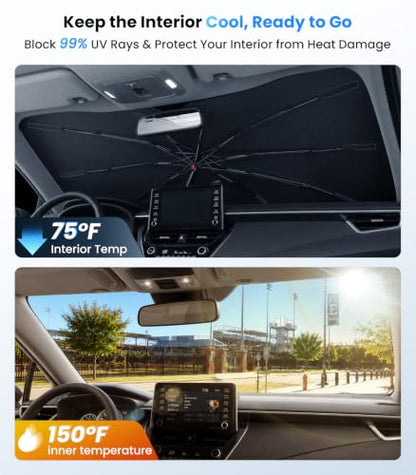 2026 Upgraded Windshield Sun Shade Umbrella (For Toyota / For Corolla)