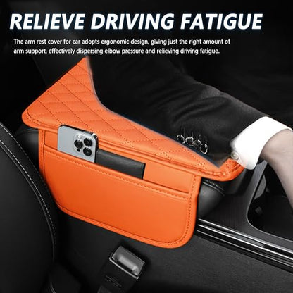 Upgraded Car Center Console Cover (Orange)
