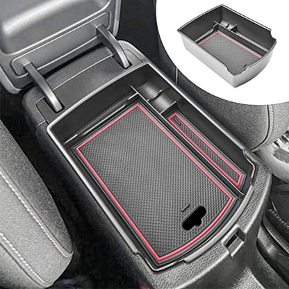 Armrest Organizer Tray For 2020 (Red)