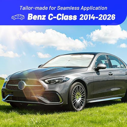 Windshield Sun Shade Umbrella for Benz C (for C-Class 2014-2026)