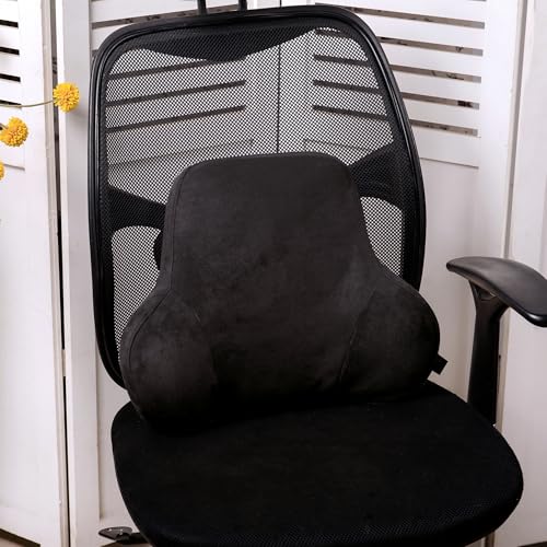 Lumbar Support Pillow for Car (Black)