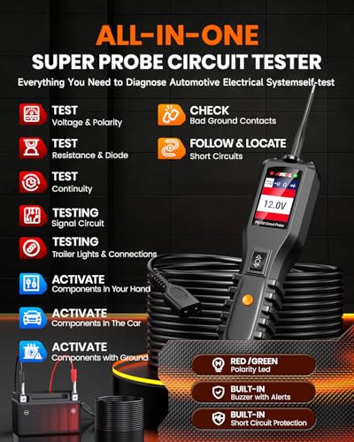 PB100 Automotive Power Circuit Probe (Red Black)