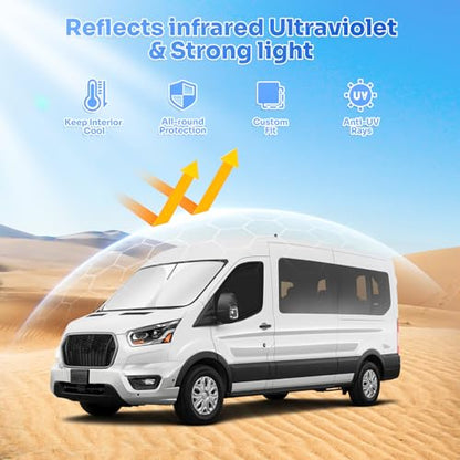 Window Shades for 2015 (Ford Transit 2015-Present)