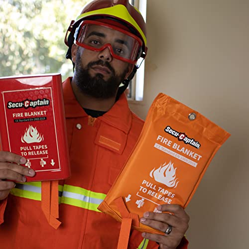 Emergency Fire Blanket for Home and Kitchen (40"x40")