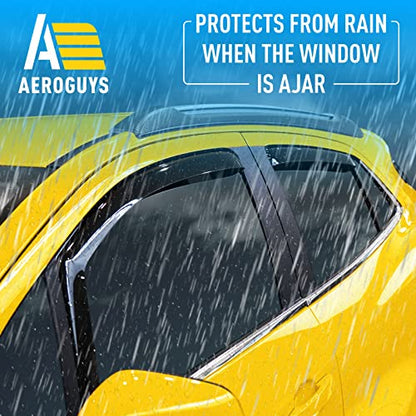 Extra Durable Window Deflectors in (For Chevy Trax 14-22)