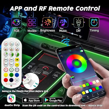 USB Car LED Lights (276 inches)