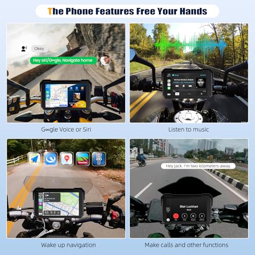 CarPlay Screen for Motorcycle