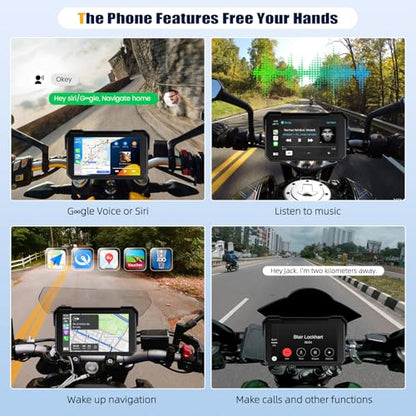 CarPlay Screen for Motorcycle