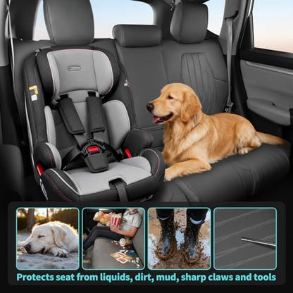 Custom for Honda CRV Seat Covers 2017 (Grey / CR-V 2017-2022)
