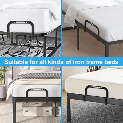 Mattress Retainer Bar Keep Mattress Stopper from Sliding Slide Stopper to Prevent Sliding Holder in Place Gripper (4 Pcs - Regular)