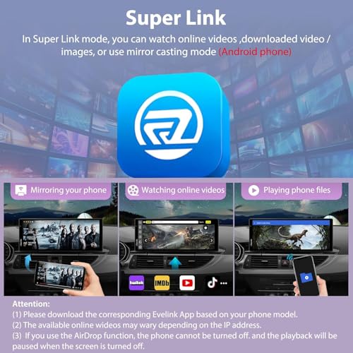 Wireless Carplay & Android Auto with Dash Cam (10.26 inch)