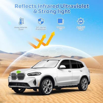 Sunshades for 2018 (BMW X3 2018-2024)