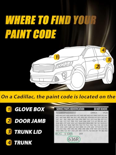 Touch Up Paint for Cadillac Galactic Gray Metallic (For Cadillac / Galactic Gray Metallic(G6M/WA618G) for 2022 Escalade/2022 XT4/2024 Escalade/2024 LYRIQ/2024 XT4/2025 Escalade/2025 LYRIQ/2025 XT4)