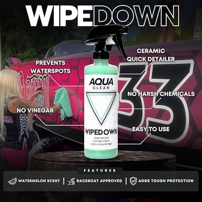 WIPEDOWN Ceramic Quick Detailer Spray & Waterless Wash