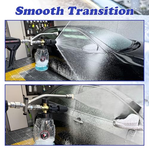 Pressure Washer Foam Cannon with Dual Connector (1 L)