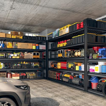 60"W Heavy Duty Garage Shelving (24"D x 60"W x 72"H)