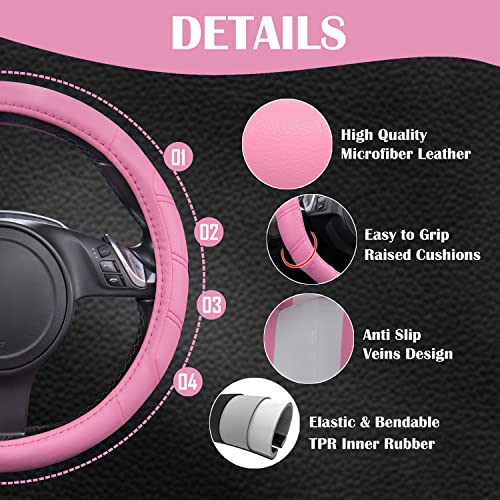 Line Rider Microfiber Leather Sporty 14.5 (Pure Pink / Standard[14.5"-15"])