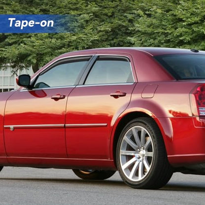 Window Visors Rain Guards for 2005 (2005-2010 Chrysler 300)