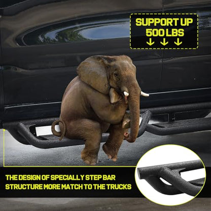 Running Boards Compatible with 2022 (22-26 Tundra CrewMax Cab)