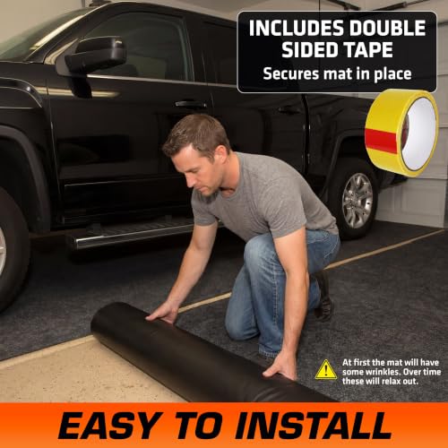 Garage Floor Mat 20' x 7'4" (7'4" x 20' (Rectangular))