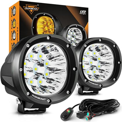 P4 Series 4 Inch 90W Round Off (P4 Series White Offroad Lights)